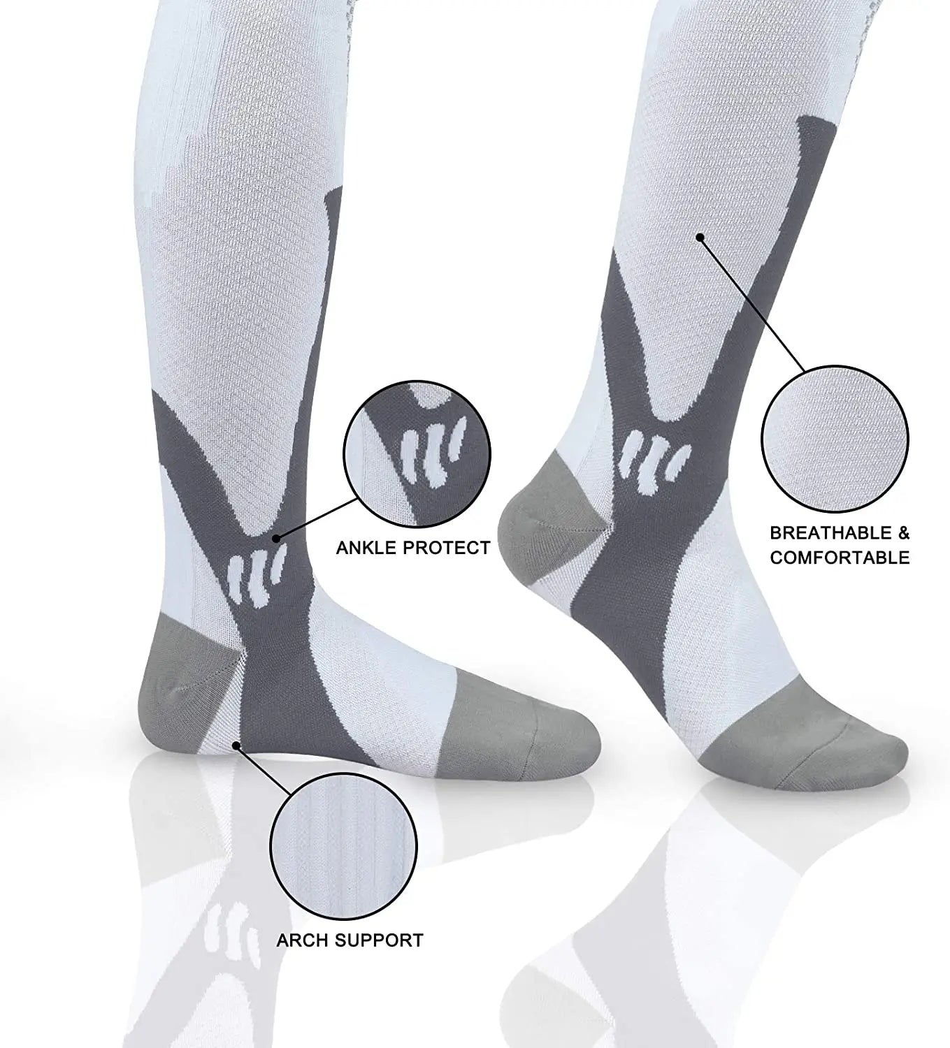 Recovery Compression Socks – Medical Grade 20-30mmHg