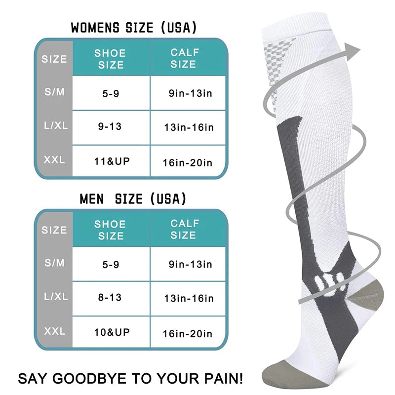 Recovery Compression Socks – Medical Grade 20-30mmHg